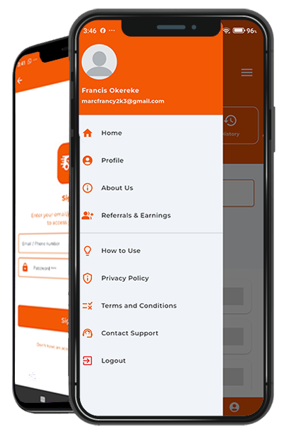 app screen